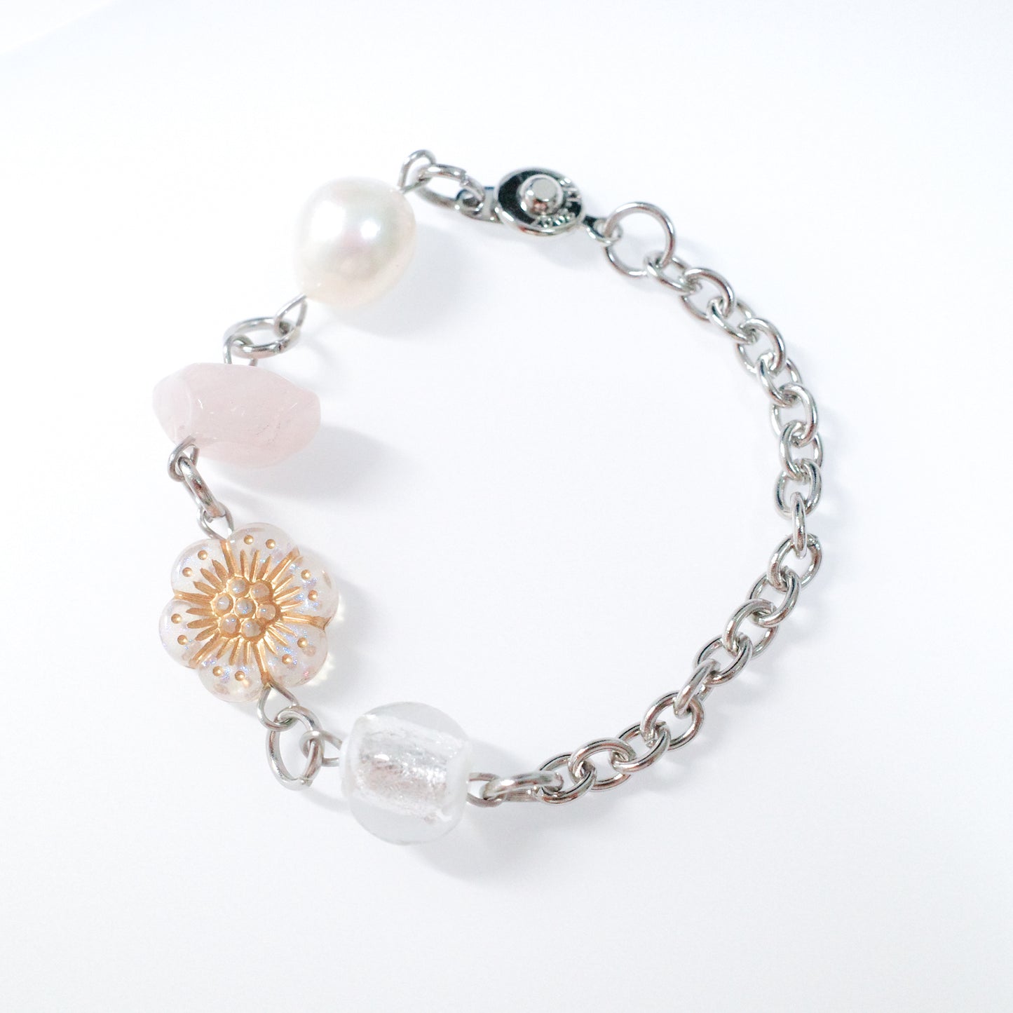 S.S. Bracelet ˚✿˖°ִ ༘࣪⋆ Clear Flower