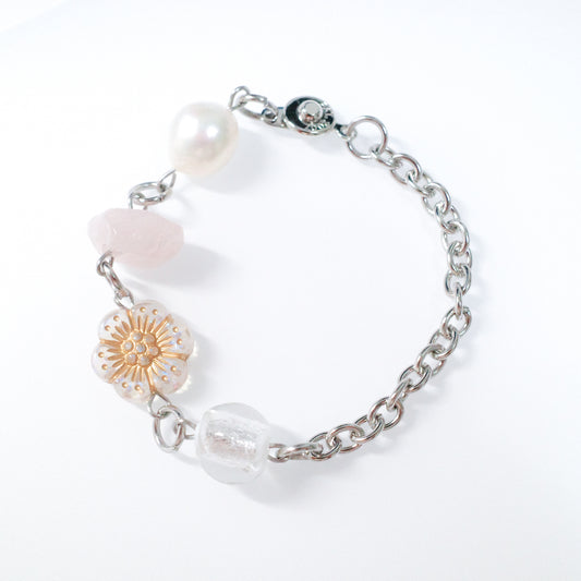 S.S. Bracelet ˚✿˖°ִ ༘࣪⋆ Clear Flower